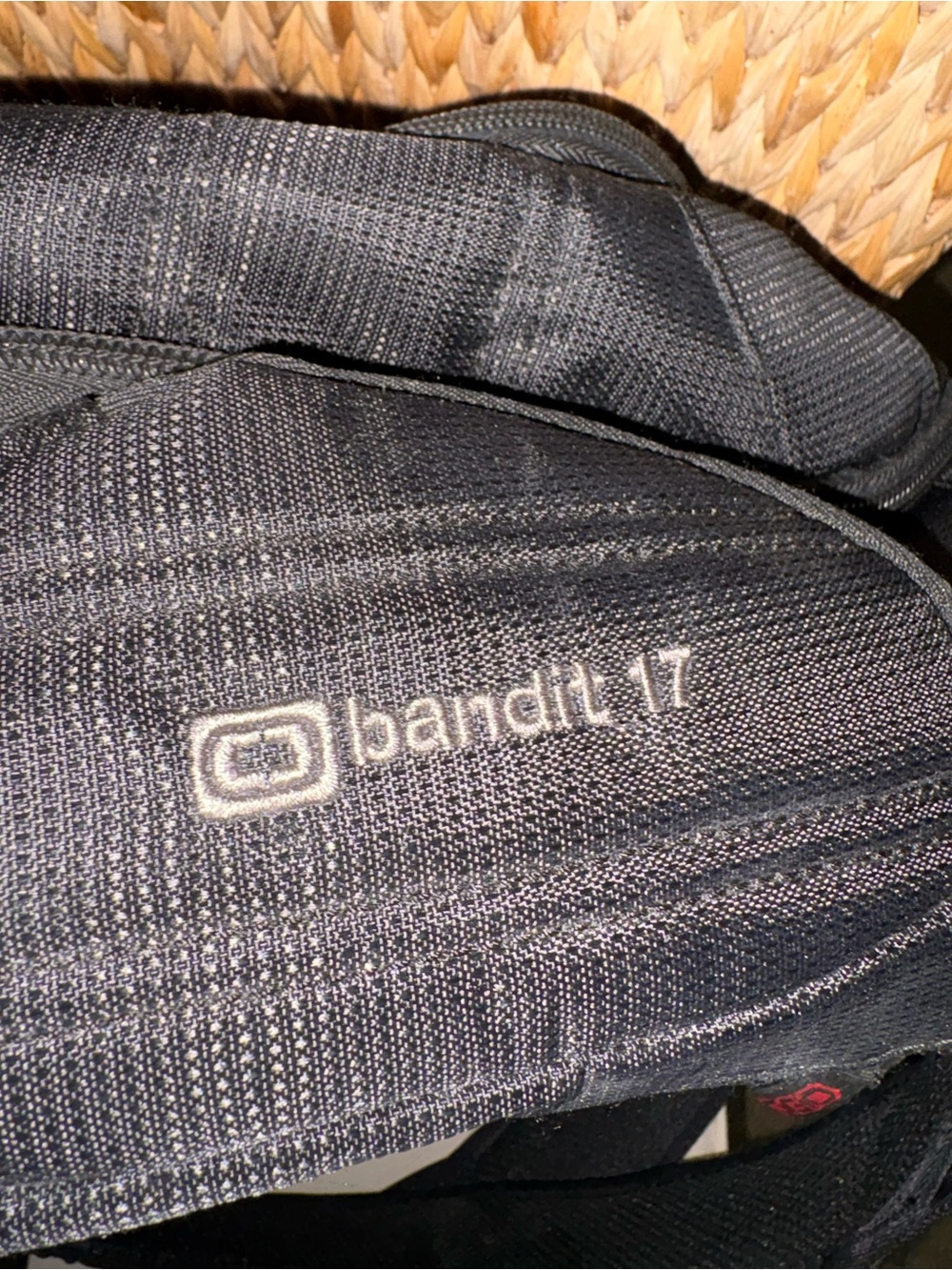 OGIO Bandit Black Backpack with Red Zipper Accents - Men's Laptop Pack - Picture 8 of 10